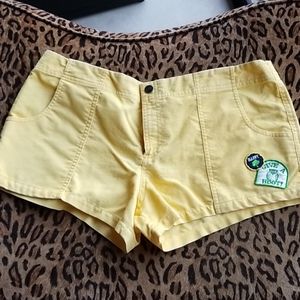NEW VICTORIA'S SECRET PINK yellow shorts 10